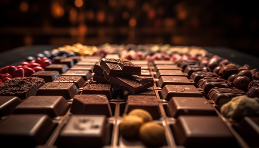 Chocolate shop in Hartville, Ohio